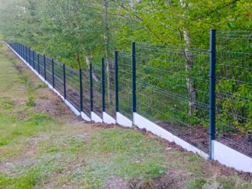 Realizace – 3D plotové panely SUPER a podhrabové desky | Otvice