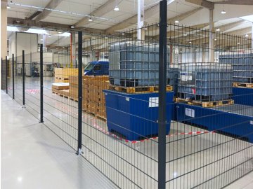 Realizace – 2D plotové panely ve vnitřních prostorech | Podbořany