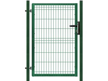 Branka výplň svařovaný panel 3D, výška 125x100 cm FAB zelená