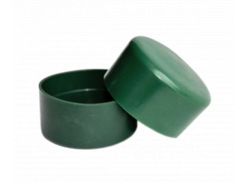 Čepička PVC 60 mm - zelená