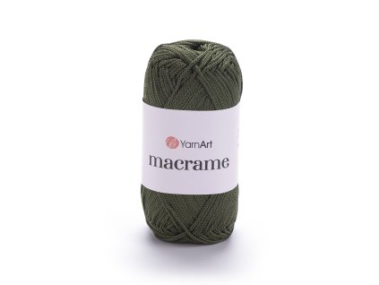 Macrame 164 - vojenská zelená
