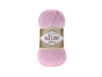 Příze Alize Diva 291 - růžová