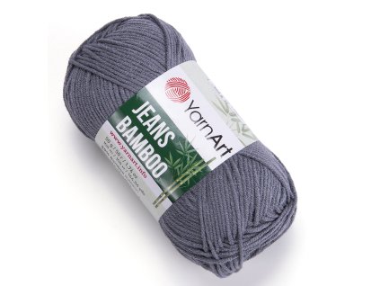 Jeans Bamboo 128 - šedá