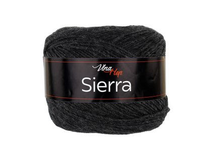 Příze Sierra 6001 - černá
