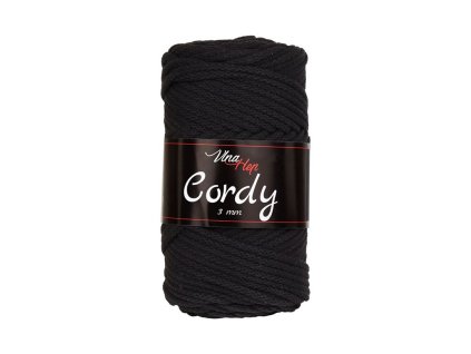 Příze Cordy 8229, 3 mm - čokoládová