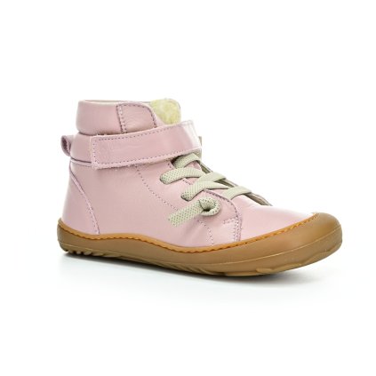 Aylla Chiri Kids EVO růžové zimní barefoot boty