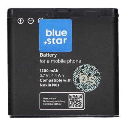 Batéria  pre Nokia E51 / N81 / N81 8GB / N82 / N86 1200 mAh BS Premium