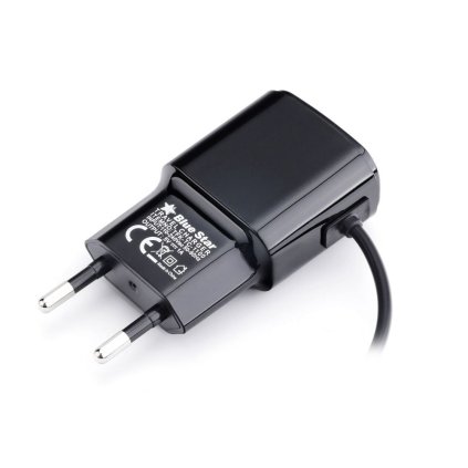 Cestovná nabíjačka Blue Star 1A micro USB káblom