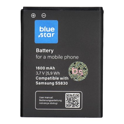Batéria  pre Samsung S5830 Galaxy Ace / Galaxy Gio S5670 1600 mAh BS Premium
