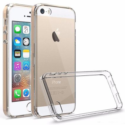 Priehľadné puzdro Back Ultra Slim 0,5mm pre IPHONE 5/5S
