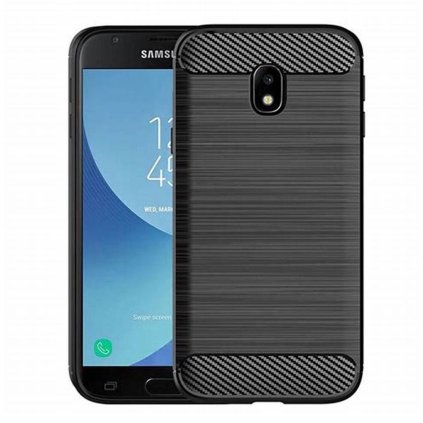 Puzdro CARBON pre SAMSUNG J7 2016 čierne