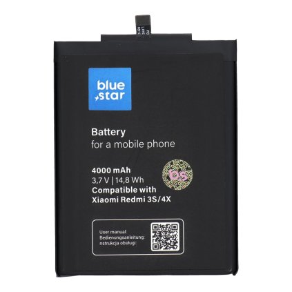 Batéria BLUE STAR  pre XIAOMI REDMI 3 / 3S / 3X / 4X (BM47) 4000 mAh