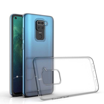 Priehľadné puzdro BACK CASE ULTRA SLIM 0,5 mm pre Xiaomi Redmi Note 9
