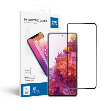 Tvrdené sklo 5D Blue Star - SAMSUNG Galaxy S20 FE   - okraj čierny