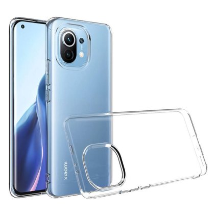 Priehľadné puzdro BACK CASE ULTRA SLIM 0,5 mm pre Xiaomi Mi 11