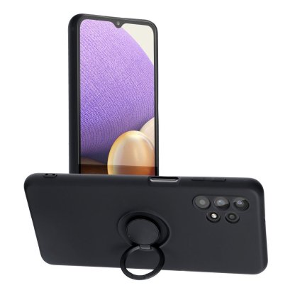 Puzdro SILICONE RING pre SAMSUNG A53 5G čierne