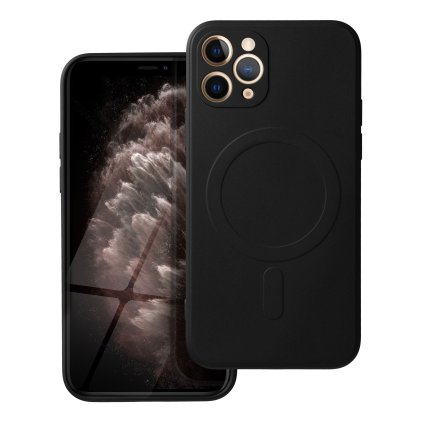 Obal SILICONE MagSafe pre IPHONE 11 Pro čierny