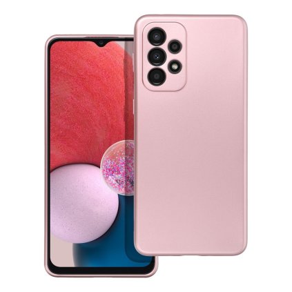 Elegantné puzdro METALLIC Case pre SAMSUNG A53 5G ružové