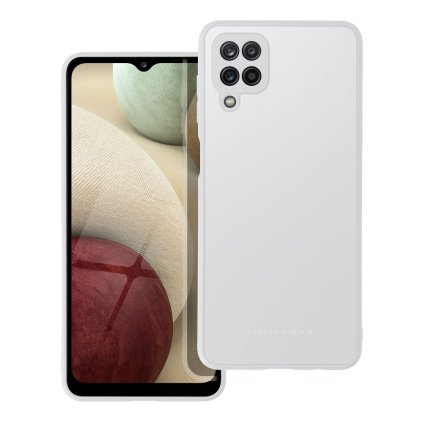 Elegantný kryt ROAR case MATTE GLASS for SAMSUNG A12 farba oceľová