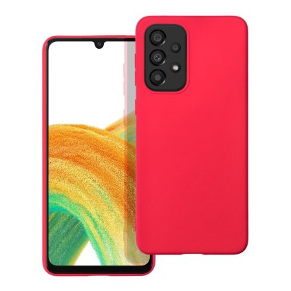 Puzdro Forcell SOFT pre SAMSUNG A33 5G červené