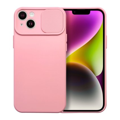 Kryt SLIDE case pre IPHONE 14 Plus svetlo ružový