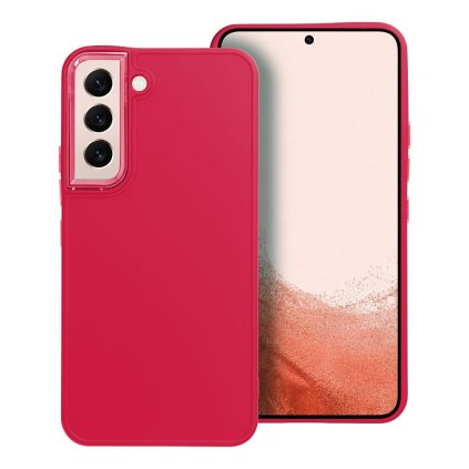 Štýlový kryt FRAME Case pre SAMSUNG S22 červený