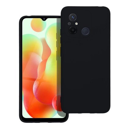 Moderný kryt SILICONE pre XIAOMI Redmi 12C čierny
