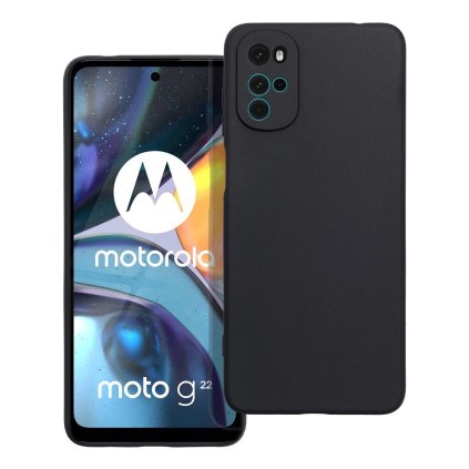 Kryt na telefón MATT case pre MOTOROLA G22 čierny