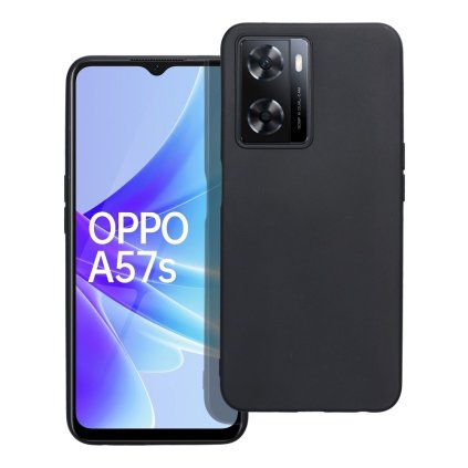 Kryt na telefón MATT case pre OPPO A57S čierny