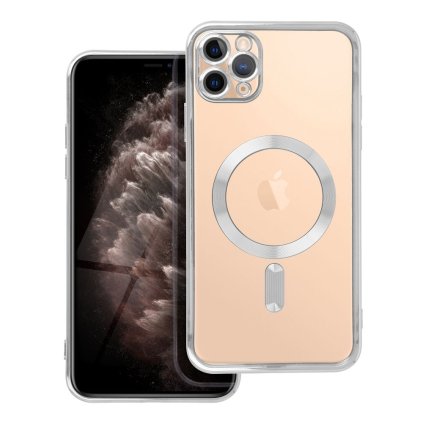 Puzdro ELECTRO MAG COVER pre IPHONE 11 Pro Max strieborné