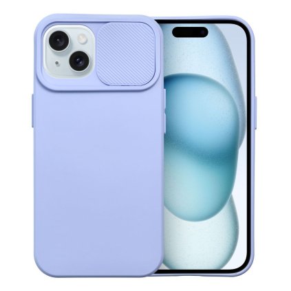 Kryt SLIDE case pre IPHONE 15 levanduľový