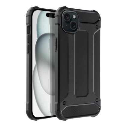 Odolné puzdro ARMOR pre IPHONE 15 Plus čierne