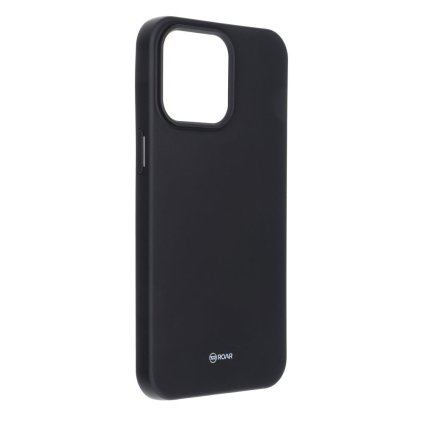 Puzdro ROAR case COLORFUL JELLY for IPHONE 15 Pro Max čierne