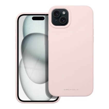 Kryt ROAR case CLOUD SKIN for IPHONE 15 Plus ružový