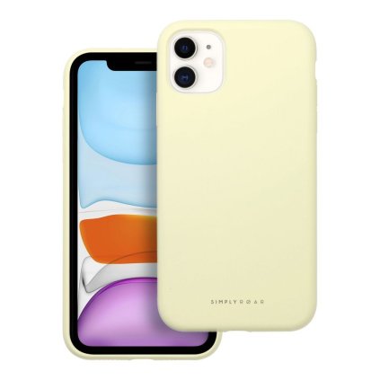 Kryt ROAR case CLOUD SKIN for IPHONE 11 žltý