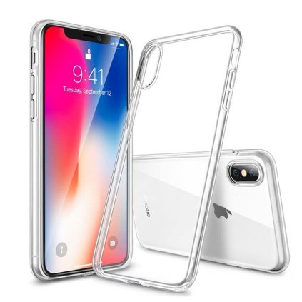 Transparentné puzdro CLEAR case 2 mm pre IPHONE XS Max transparent