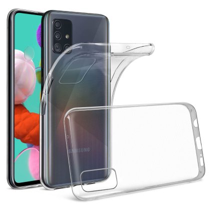 Transparentné puzdro CLEAR case 2 mm pre SAMSUNG A51 transparent