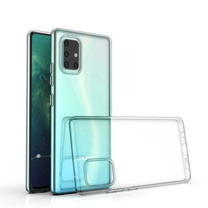 Transparentné puzdro CLEAR case 2 mm pre SAMSUNG A71 transparent
