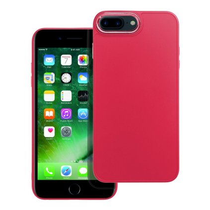 Štýlový kryt FRAME Case pre IPHONE 7 PLUS / 8 PLUS červený