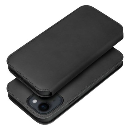 Obal DUAL POCKET Book case pre XIAOMI Redmi 13c / POCO C65 čierny