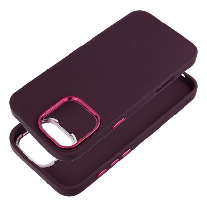 Štýlový kryt FRAME Case pre XIAOMI Redmi 13C / POCO C65 fialový