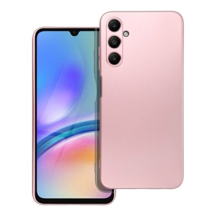 Elegantné puzdro METALLIC Case pre SAMSUNG A05S ružové