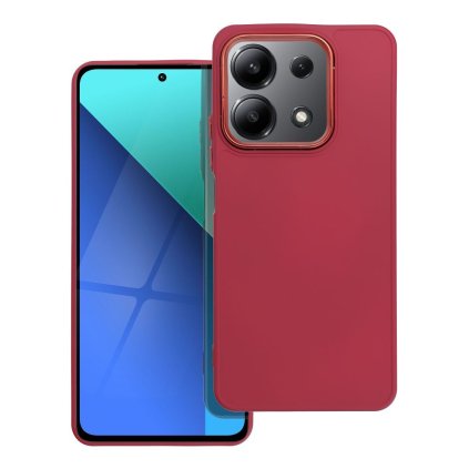 Štýlový kryt FRAME Case pre XIAOMI Redmi Note 13 4G červený