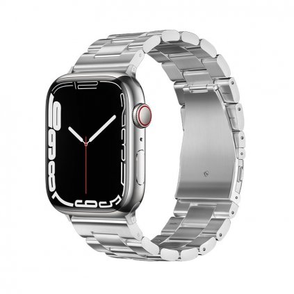 FORCELL F-DESIGN FA10 remienok pre Apple Watch 38/40/41 mm strieborný