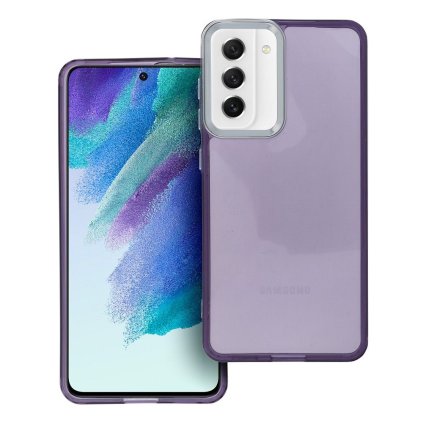 Extravagantný kryt PEARL pre SAMSUNG S21 FE fialový