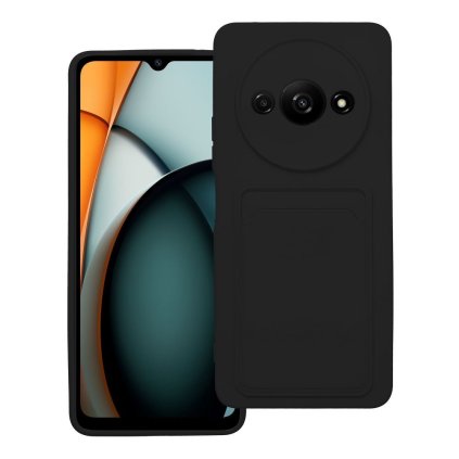 Puzdro CARD case pre XIAOMI Redmi A3 4G čierne