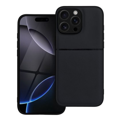 Štýlový kryt Forcell Noble pre IPHONE 16 Pro Max čierny