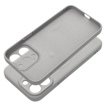 Obal SILICONE MagSafe pre IPHONE 16 Pro titanium
