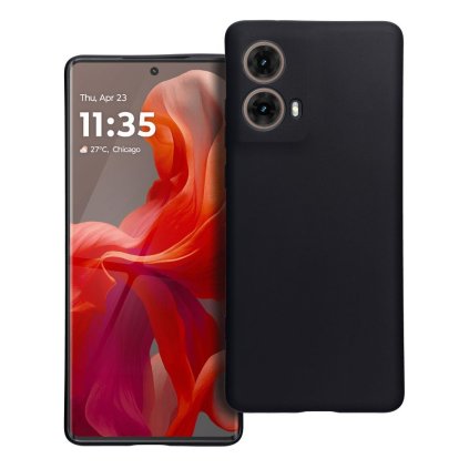 Kryt na telefón MATT case pre MOTOROLA G85 5G čierny
