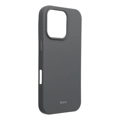 Puzdro ROAR case COLORFUL JELLY for IPHONE 16 Pro šedé